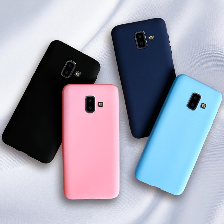 Чехол для телефона Samsung Galaxy J6 2018, чехол-конфета, для Fundas Samsung J6 2018 J600F J6Plus J6+ J 6 Plus 2018, мягкая крышка