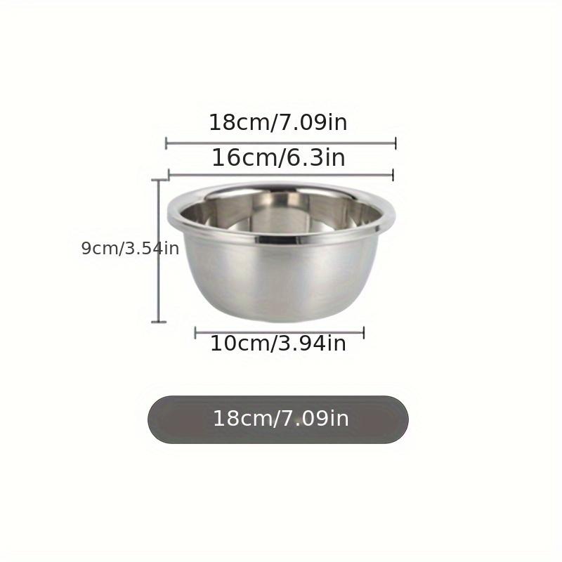 KEMORELA Large Stainless Steel Dog Bowls Metal Premium Bowl for Pets Sturdy and Durable Thick Smooth Metal Food and Water Dishes
