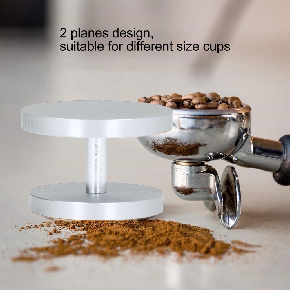 Aluminum Material Double Head Tamper Dual Sided Coffee Powder Hammer Coffee Preparation