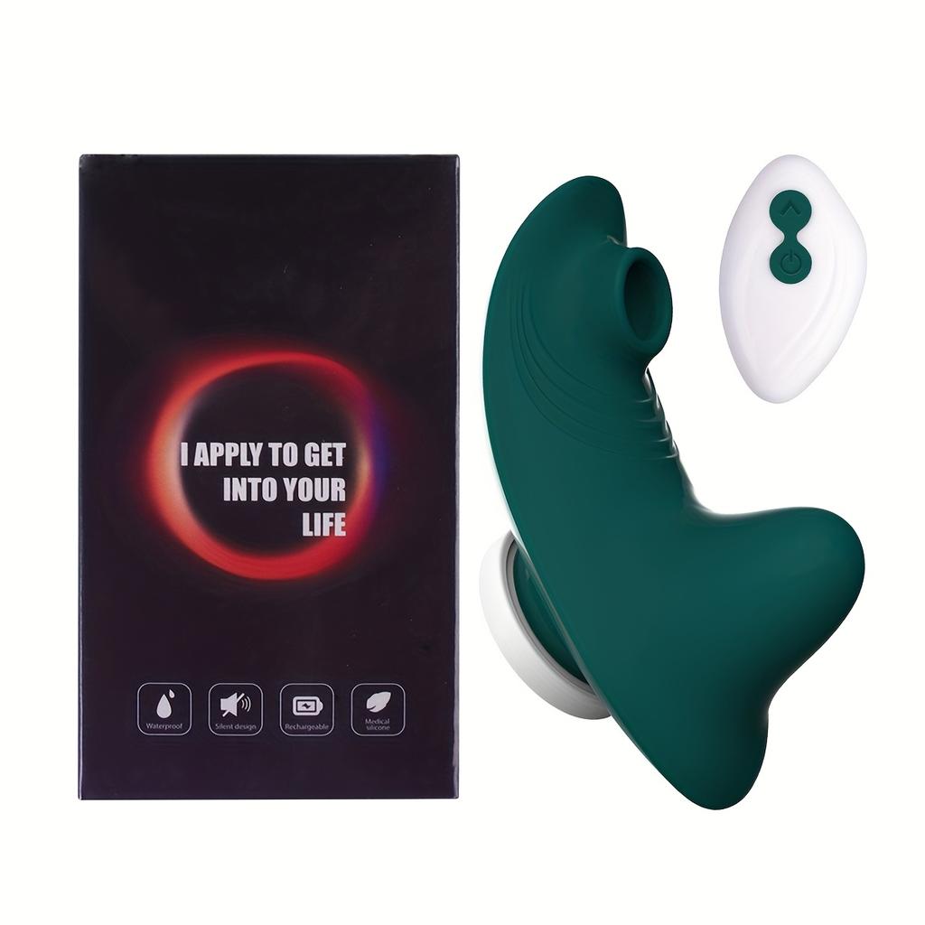 Носимый вибратор-бабочка для точки G - Сильная магнитная застежка, Мини-невидимое нижнее белье, Перезаряжаемый пульт дистанционного управления и инфракрасный датчик
