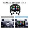 Android 13 Для Mazda 2 DE 2007-2014 Автомагнитола Мультимедиа Навигация GPS Стерео Беспроводной Carplay Монитор 4G Wi-Fi 2 DIN Экран