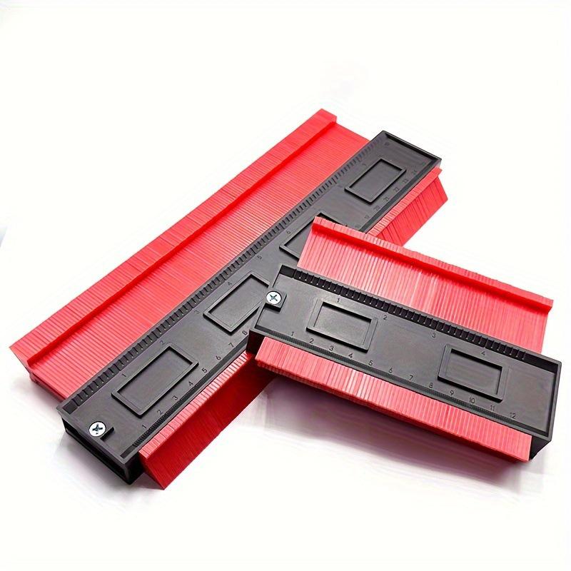 Контурный шаблон-линейка разных размеров - 5" и 10" из АБС-пластика для неправильных форм в деревообработке