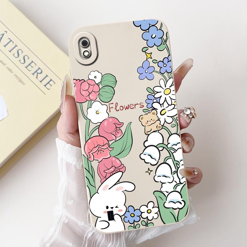 For Samsung A10 Case SM-A105F SM-A105G Stylish Flowers Butterfly Soft Slim Fundas Phone Case For Samsung Galaxy A10 Back Cover