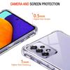 Thick Shockproof Silicone Clear Phone Case For Samsung Galaxy A52 5G A52s 5G A72 A32 4G A22 A12 A50 Protection Case Back Cover