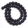 DIY Round Beads Multiple Sizes Loose Beads Fashion Volcanic Lava Beads  Jewelry Making