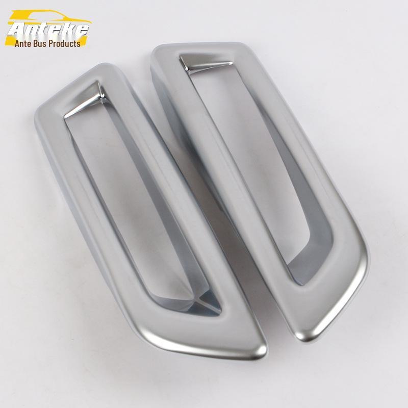 16 Discovery Sport Передняя противотуманная фара Яркое кольцо Бампер Наклейка против столкновений