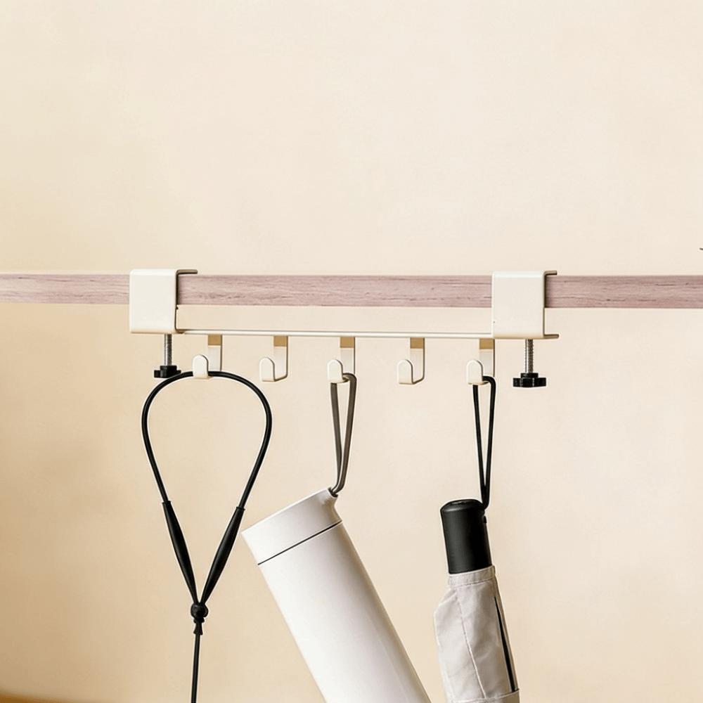 Carbon Steel Desk Side Hook Portable Table Hook Artifact Hanging Bag Hook Table