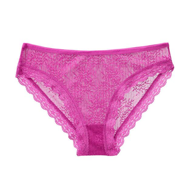 FINETOO 1 шт., сексуальные кружевные стринги, женские трусики с низкой талией и бабочкой, прозрачное нижнее белье, женские трусы, трусики Lingere, женское нижнее белье