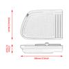Motorcycle Foot Pegs Rest Small Brake Pedal Pad For Harley Softail FLSB FXBR Breakout 18-Up Rear Brake Lever For Forward Control