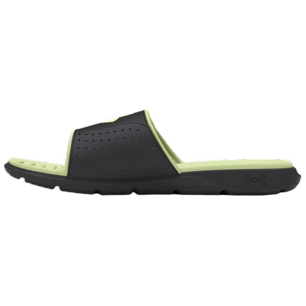 Under Armour Ignite 7 Comfortable Casual Slide Sandals Men Footwear Gray Green 3026023-107