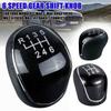 5/6 Speed Gear Shift Knob for FORD Mondeo Mk4 S-Max C-Max Focus Mk2 Kuga Leather Shifter Lever Arm Headball Car Accessories