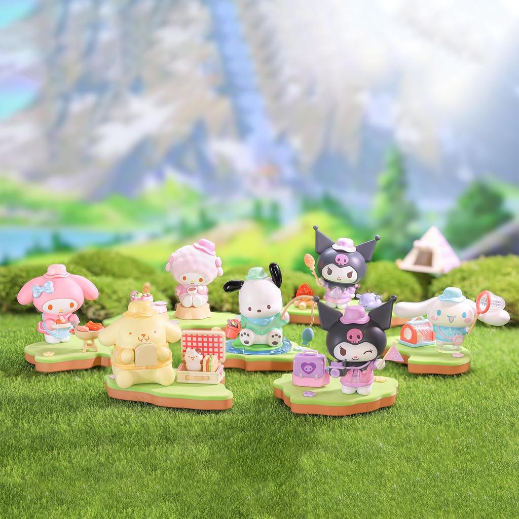 TOP TOY Sanrio Characters Sweet Candy Series Box 6 Gachapon Blind Box Figure Soft Vinyl PVC Premium Toy Birthday Present Christmas Gift [Assorted