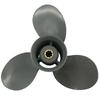 Boat Propeller 9 1/4x11 Fit for Honda Outboard 10HP-20HP 3 Blades Aluminum 8 Tooth OEM NO: 58130-ZV4-011AH 9.25x11