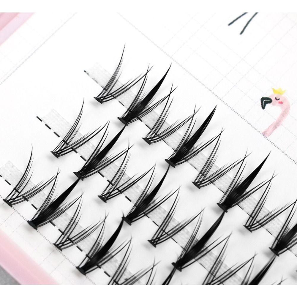 Fairy Single Cluster Thick Simulation Eyelashes Eye Makeup False Eyelashes Natural