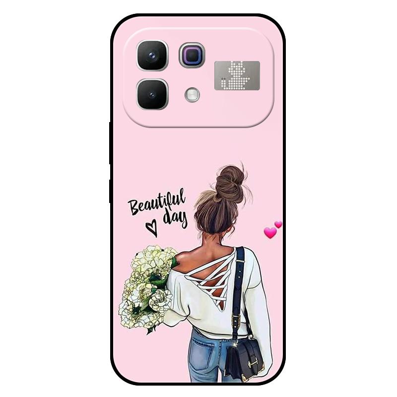 For Infinix Note 60 Pro Case Silicone Luxury Space Soft Bumper for Infinix Note60 Pro 5G X6878 Phone Cover TPU Funda Shockproof