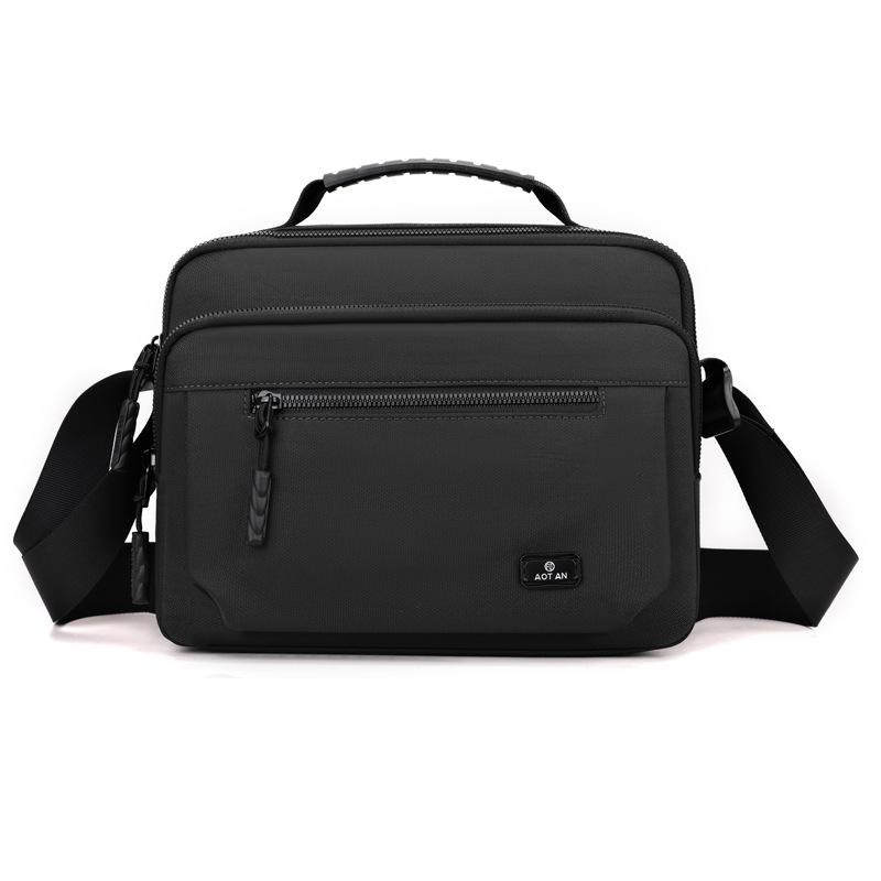 Мужская сумка через плечо, сумка через плечо, многослойная сумка Oxford