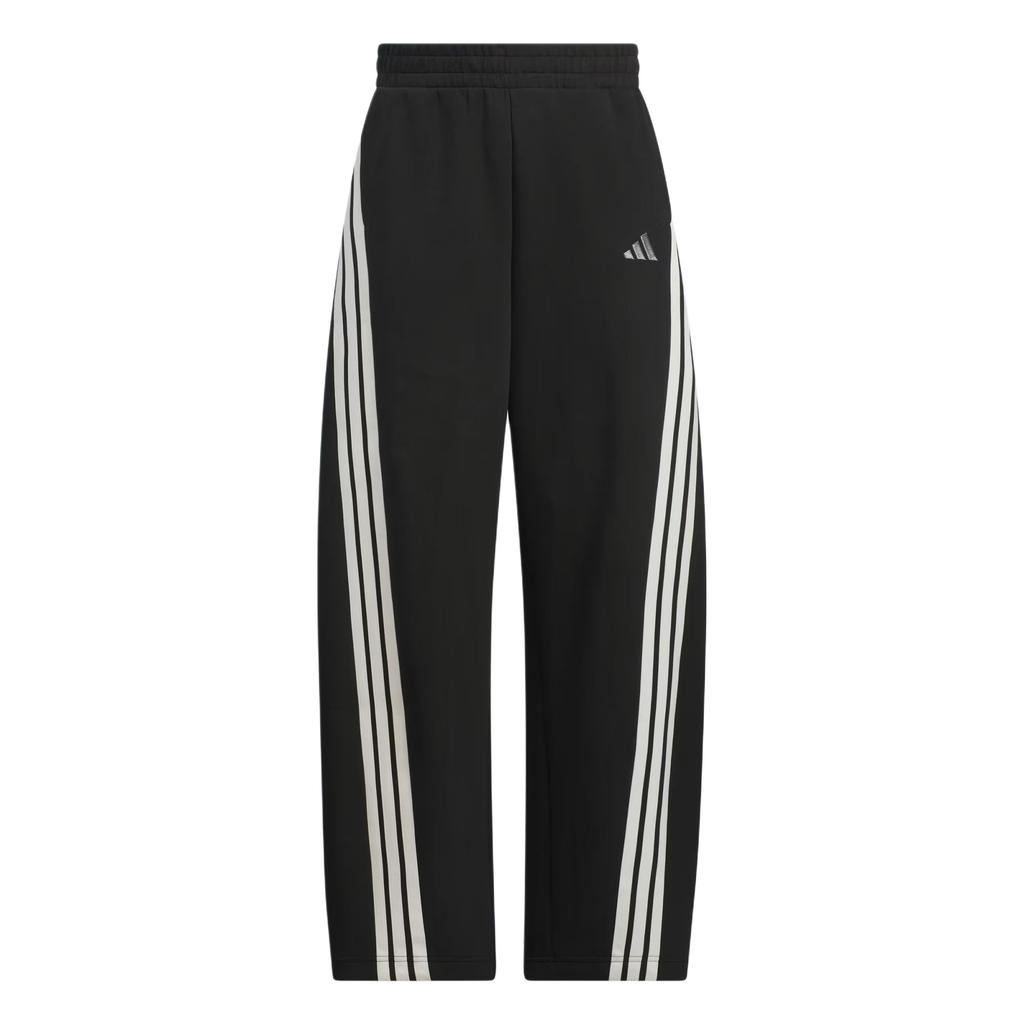 adidas История Двойной Вязки Брюки Бананы Свободного Кроя Спортивные Банановая Полоска Повседневные Брюки Женские Брюки KB8998