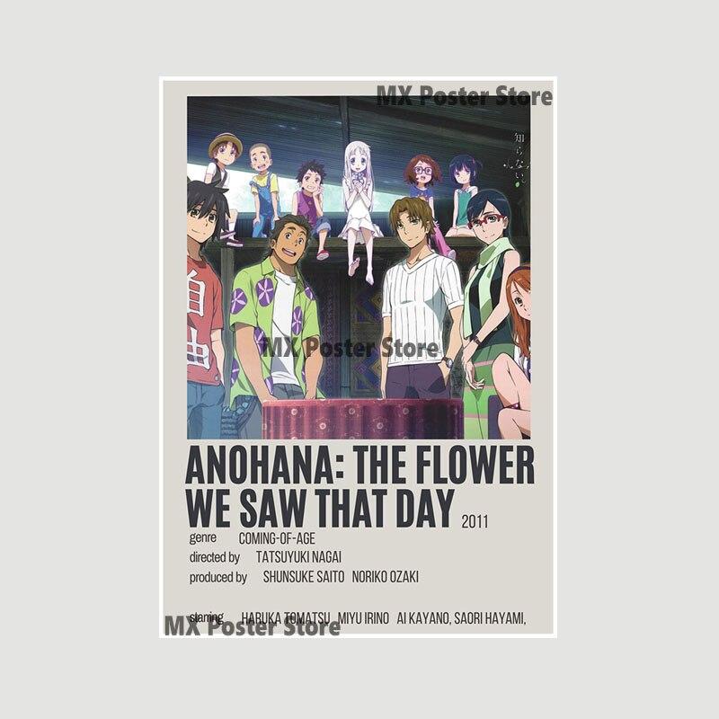 Убийца Демонов, белый бумажный плакат, классический японский аниме-сериал, художественная мультяшная живопись, наклейка для домашнего бара, художественная настенная декоративная фреска