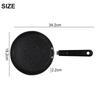 Сковорода для блинов с антипригарным покрытием Ручка, предотвращающая ожоги Индукционная газовая плита Электрическая тава Блины Омлет Блины Кастрюля Посуда
