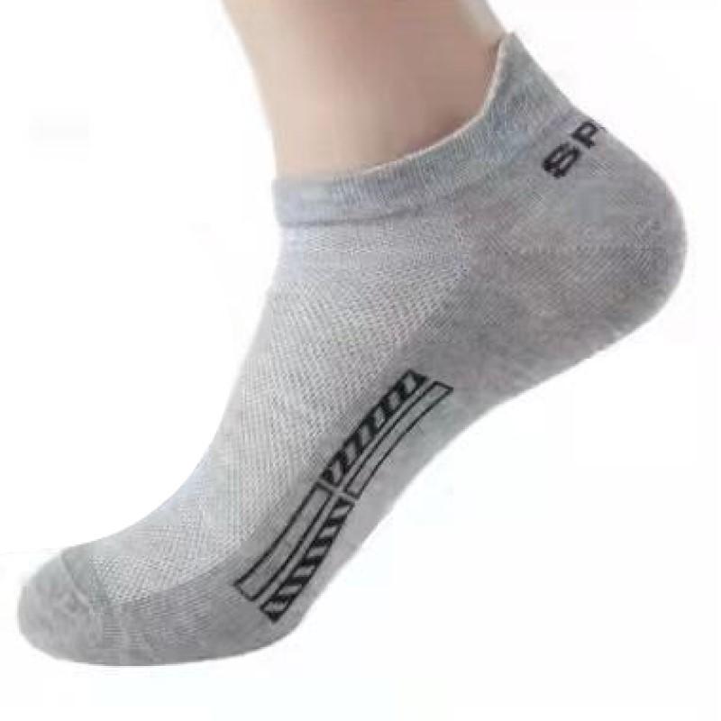 1/5/10/20 пар хлопковых носков, отводящих пот, дышащих спортивных носков, летние тонкие сетчатые мужские носки-следки