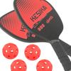 Pickleball Paddles Set of 2, Lightweight Polymer Honeycomb Paddles