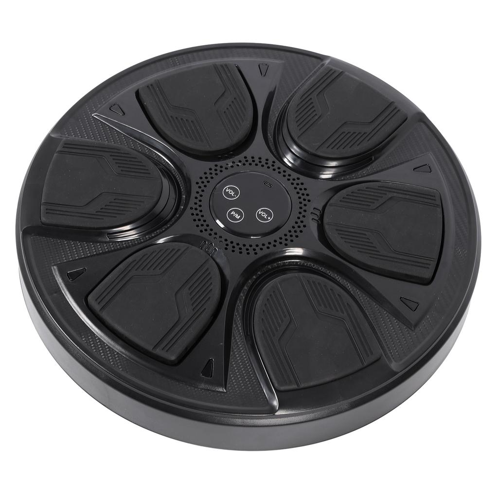 Музыкальный боксерский тренажер с 1 парой перчаток, регулируемые режимы тренировок, электронная боксерская настенная мишень