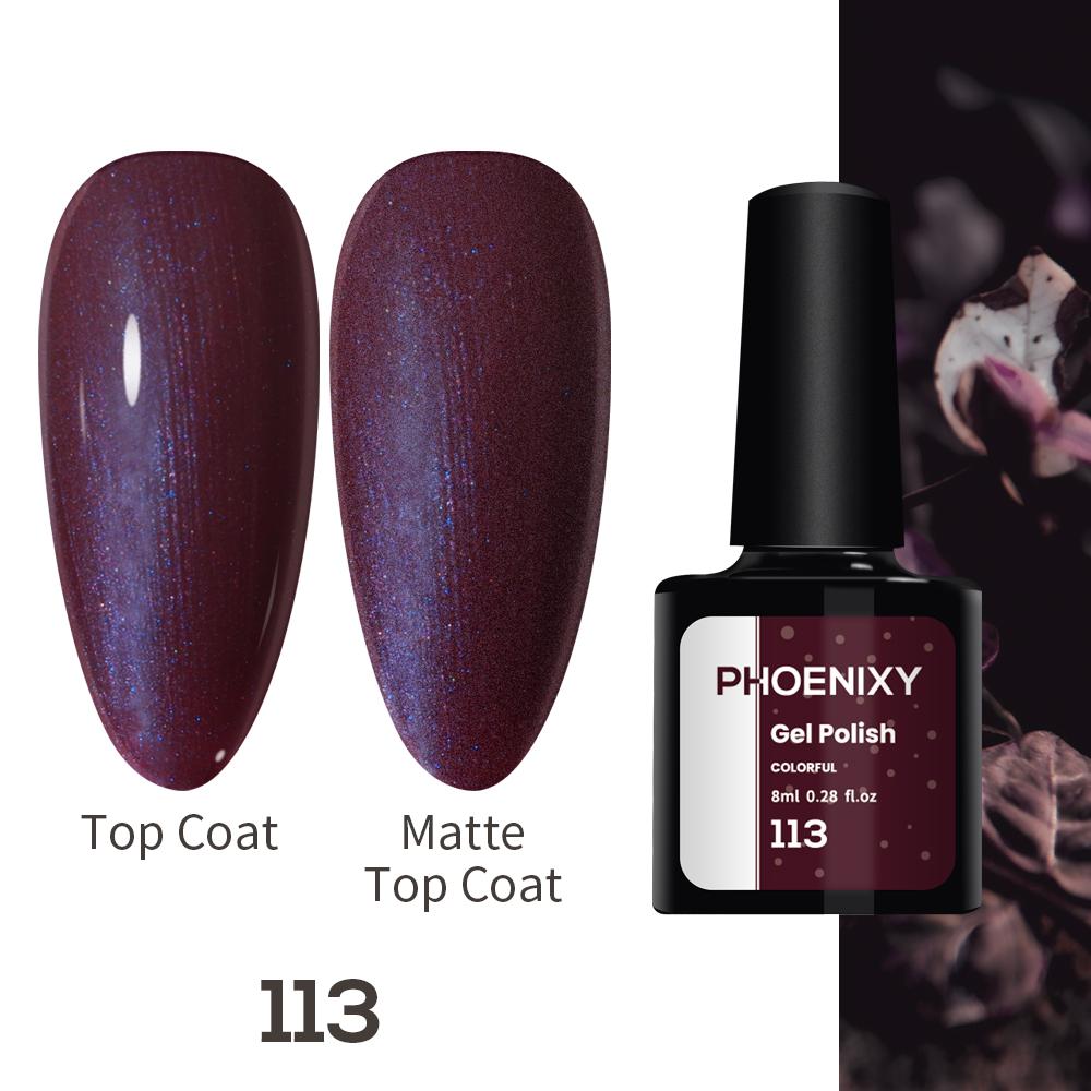 Гель-лак для ногтей PHOENIXY, 8 мл, отмачиваемый гель-лак для дизайна ногтей, маникюрного салона, лампы для ногтей своими руками и украшения домашнего гелевого дизайна ногтей