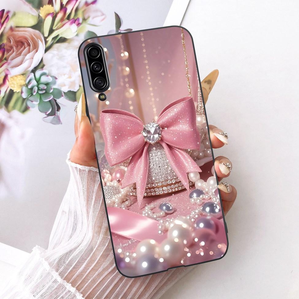 Чехол для Samsung Galaxy A90 5G Силиконовый Милый Модный Цветочный Забавный Расписной Корпус Для Samsung A90 5G SM-A908B SM-A908N SM-A9080