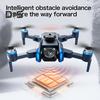 Дрон с дистанционным управлением, ЖК-дисплей, двойные камеры, оптический поток, зависание, GPS-позиционирование, 5G WiFi, аэрофотосъемка, дрон для детей, взрослых, начинающих, складной радиоуправляемый квадрокоптер