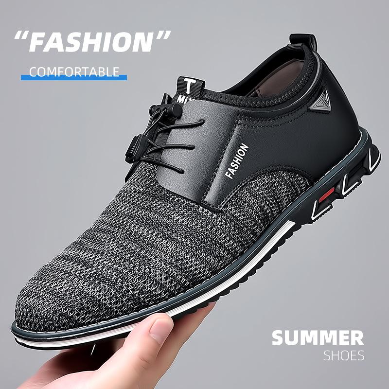 Модные мужские кроссовки, удобная классическая повседневная спортивная обувь, дышащий верх, технология смешивания цветов, модная тканевая обувь 2024