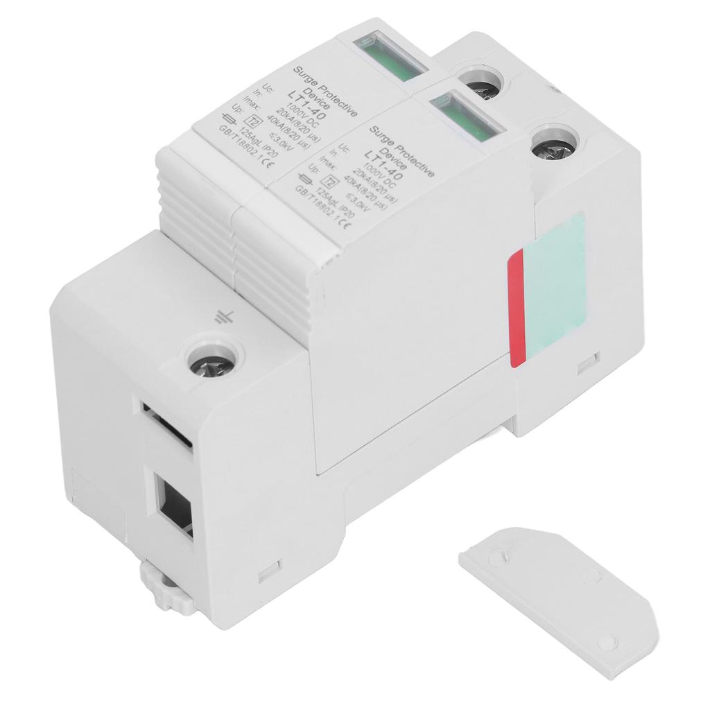Surge Protective Device Photovoltaic PV Voltage Protection Arrester Protector 20‑40KA 2P DC1000V