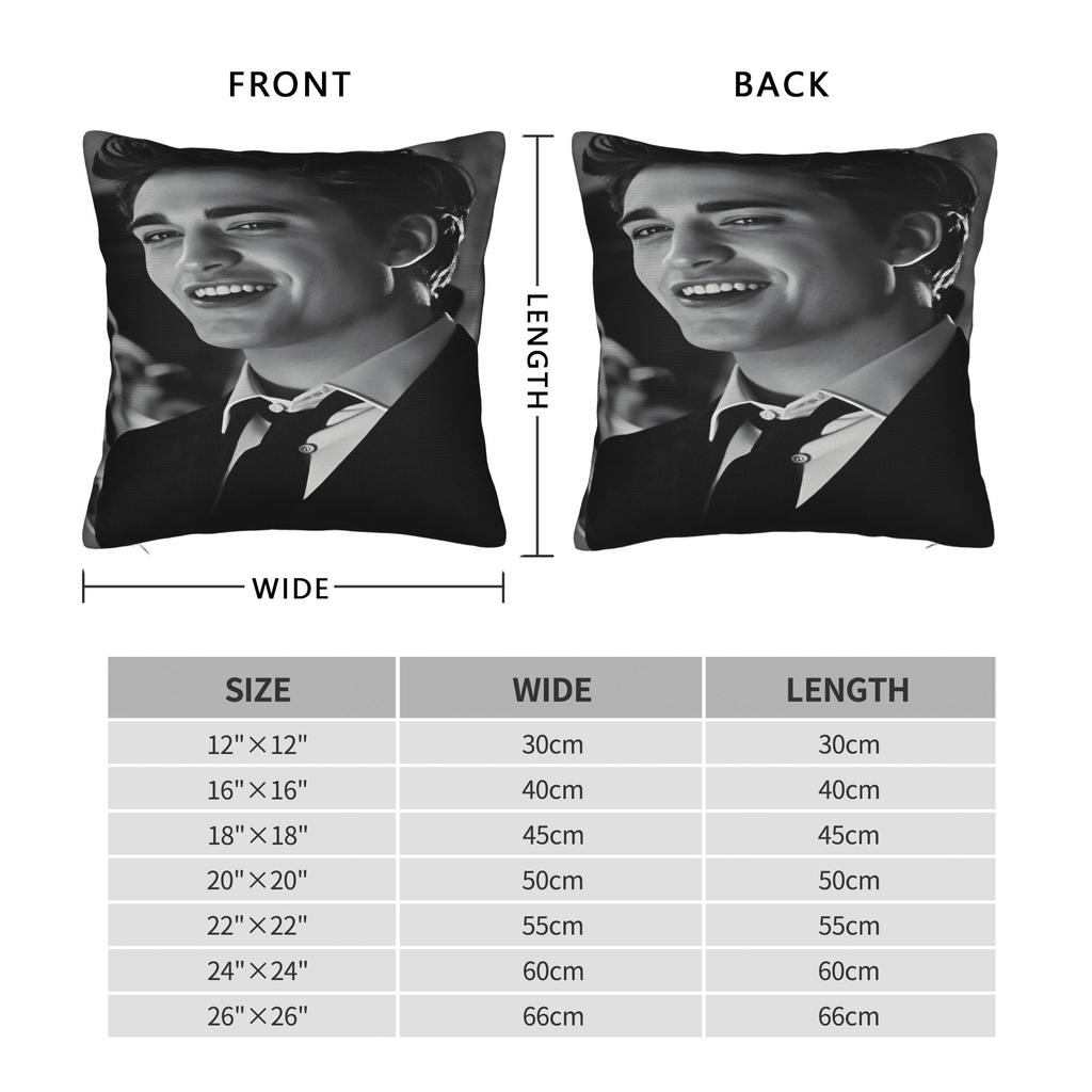 Pillow Cover Edward Cullen Kawaii Pillow Case For Living Room Chair Pillowcases