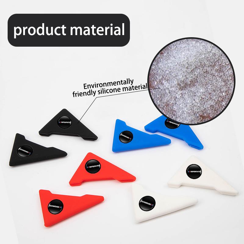 Силиконовая накладка на углы кузова для защиты от царапин и ударов для автомобилей BMW G30 G20 M3 M5 E91 E92 E93 E36 E70 X3 X4 X5 X1 E39 F30