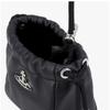 Vivienne Westwood Веганская Био-Зеленая Зернистая Сумка-Мешочек Hillary Micro Bucket Pouch Bag N403
