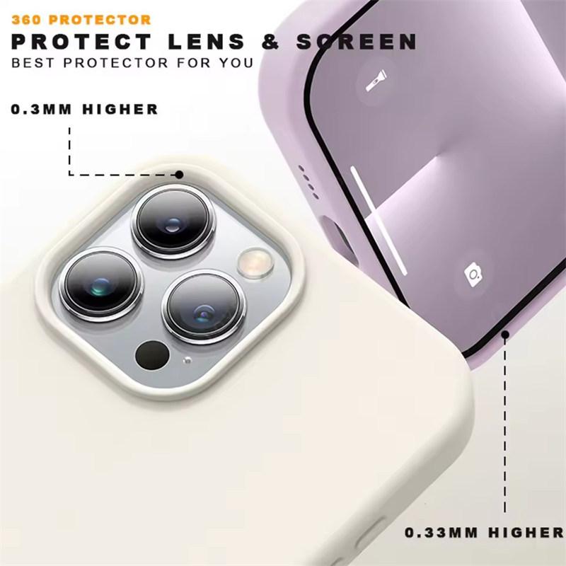Чехол-бампер с ремешком на запястье и магнитом для iPhone 16E 14 15 Plus 12 13 16 17 Pro Max Air Magsafe Жидкий силикон Чехол-ремешок