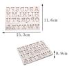 DL Letter Silicone Mold Chocolate Sugarcraft Mould Cake Decor Baking Tool