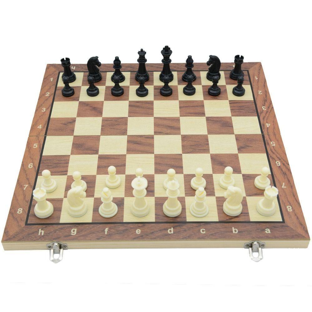 Foldable Educational Chess Game Set Magnetic International Chess Set Parent-child Game