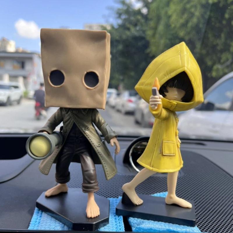 Little Nightmares Аниме Игровая Фигурка Шесть Моно ПВХ Модель Мультяшный Игровой Персонаж Настольное Украшение Коллекция Хэллоуин Детская Игрушка Подарок
