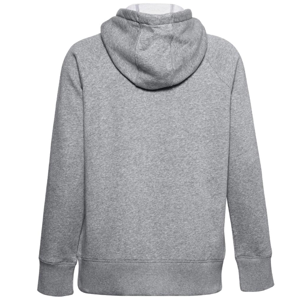 Under Armour Rival Fleece Logo Hoodie, Womens grey Sweatshirt
