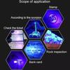 21LED UV Flashlight Glue Curing Flashlamp Ultraviolet Ink Dryer Money Fluorescer Detector UV Oil Curing Purple Light Torch