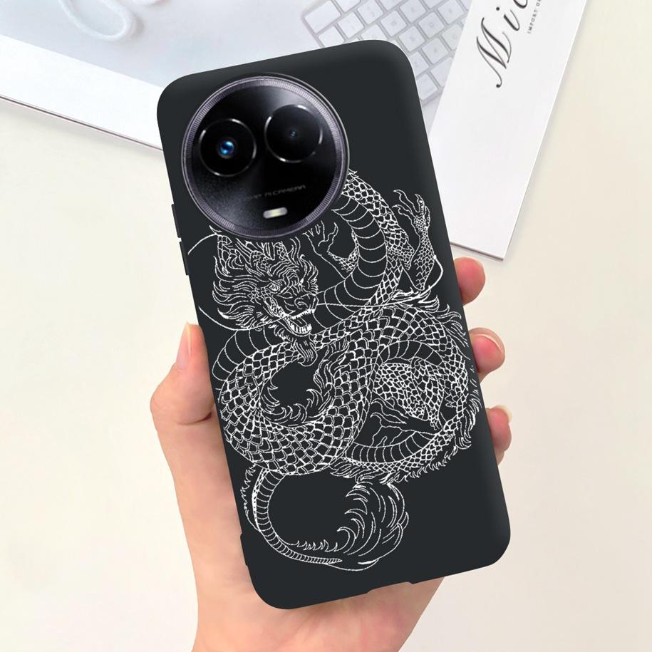 Ударопрочный Чехол Для Realme 11 5G / Realme 11X Чехол На Телефон Модный Девушки Мягкий Силикон Funda Для Realme11 11 X 2023 RMX3785 Coque