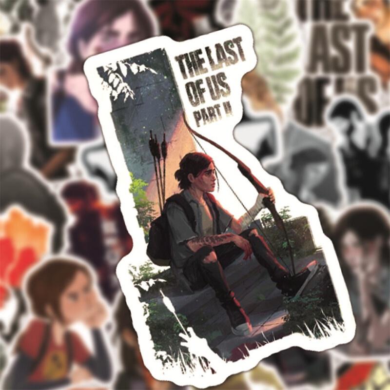50 шт. Наклейки The Last Of Us Водонепроницаемые Многоразовые Граффити Украшение Для Телефона/ноутбука