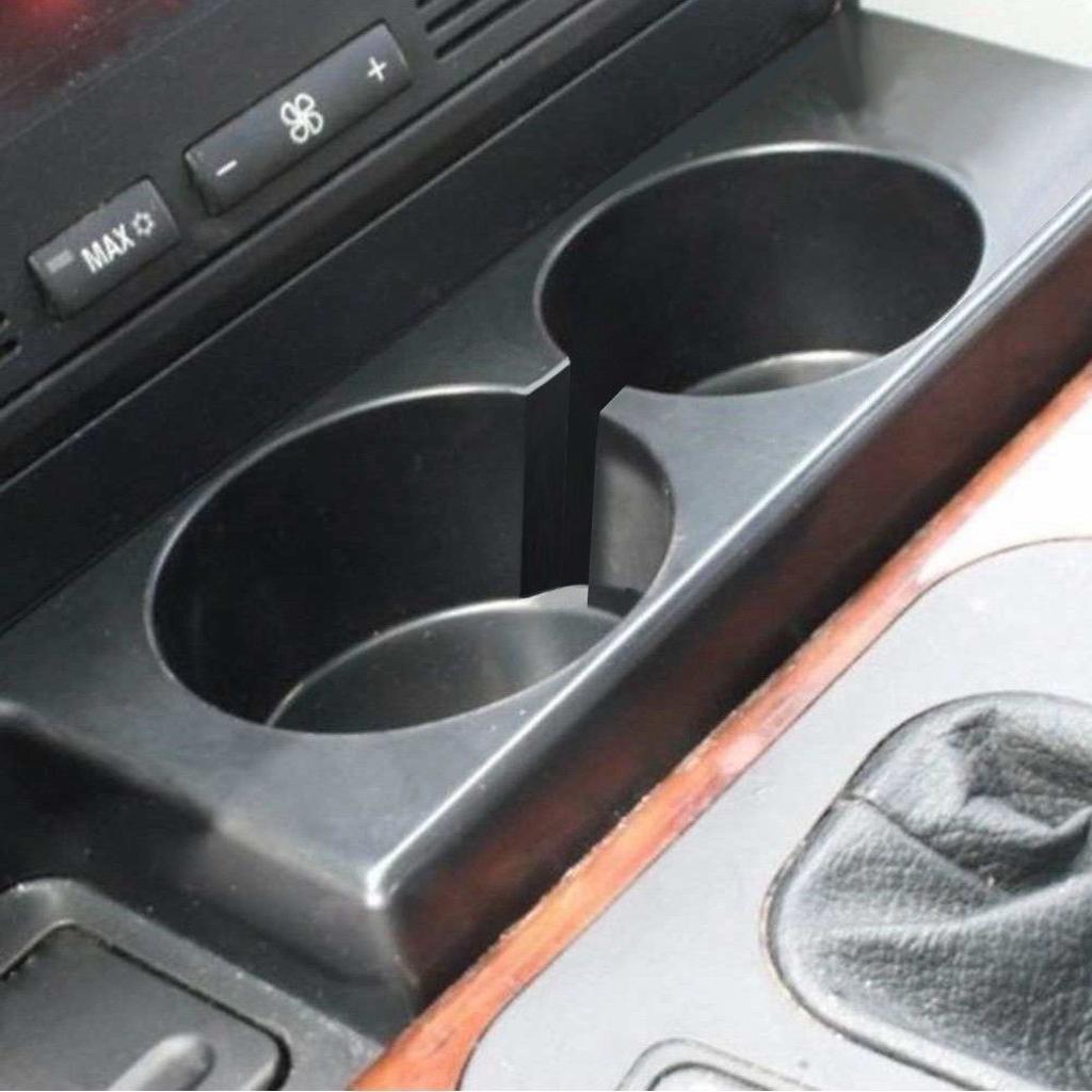 Car Console Mount Dual Cup Holder Drink Bottle for BMW 528i 525i 530i 540i