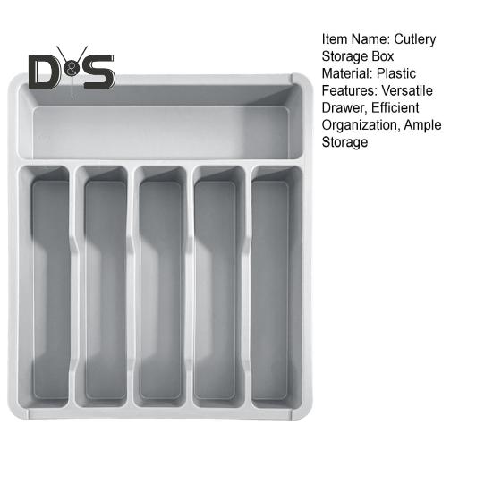 Drawer Organizer Tray for Kitchen Drawer Expandable Cutlery Flatware Holder Adjustable Plastic Utensil Divider Spatula Tools And Gadgets Storage