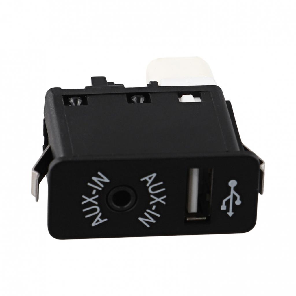 and Reliable USB AUX Input Socket for BMW 1 3 5 Series E60 E61 E81 E87 E90 E91