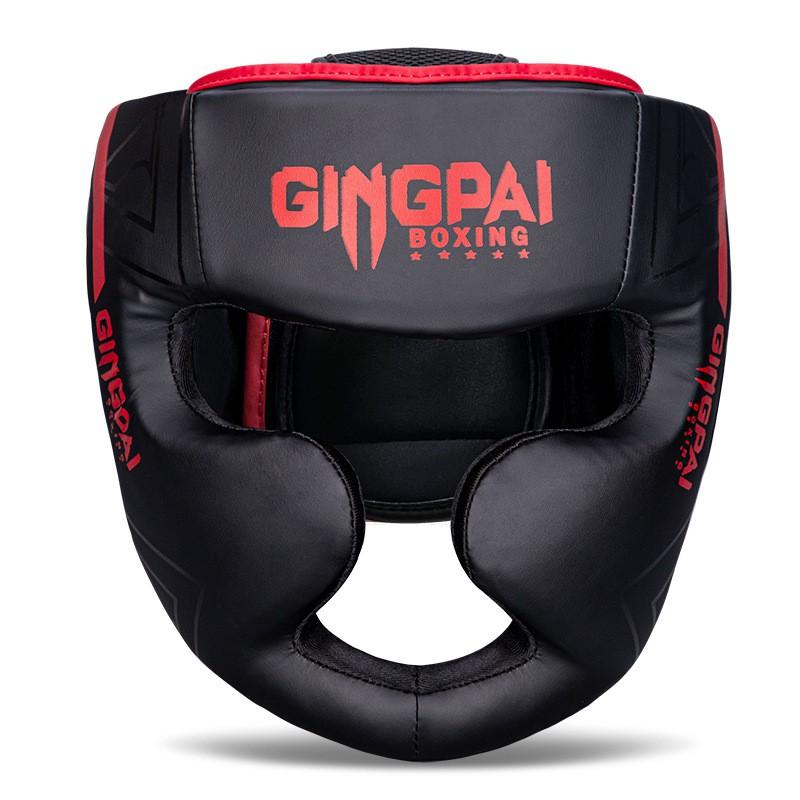 Boxing Headgear Kids Adults MMA Taekwondo Sparring Training Protective Head Guard With Face Shield