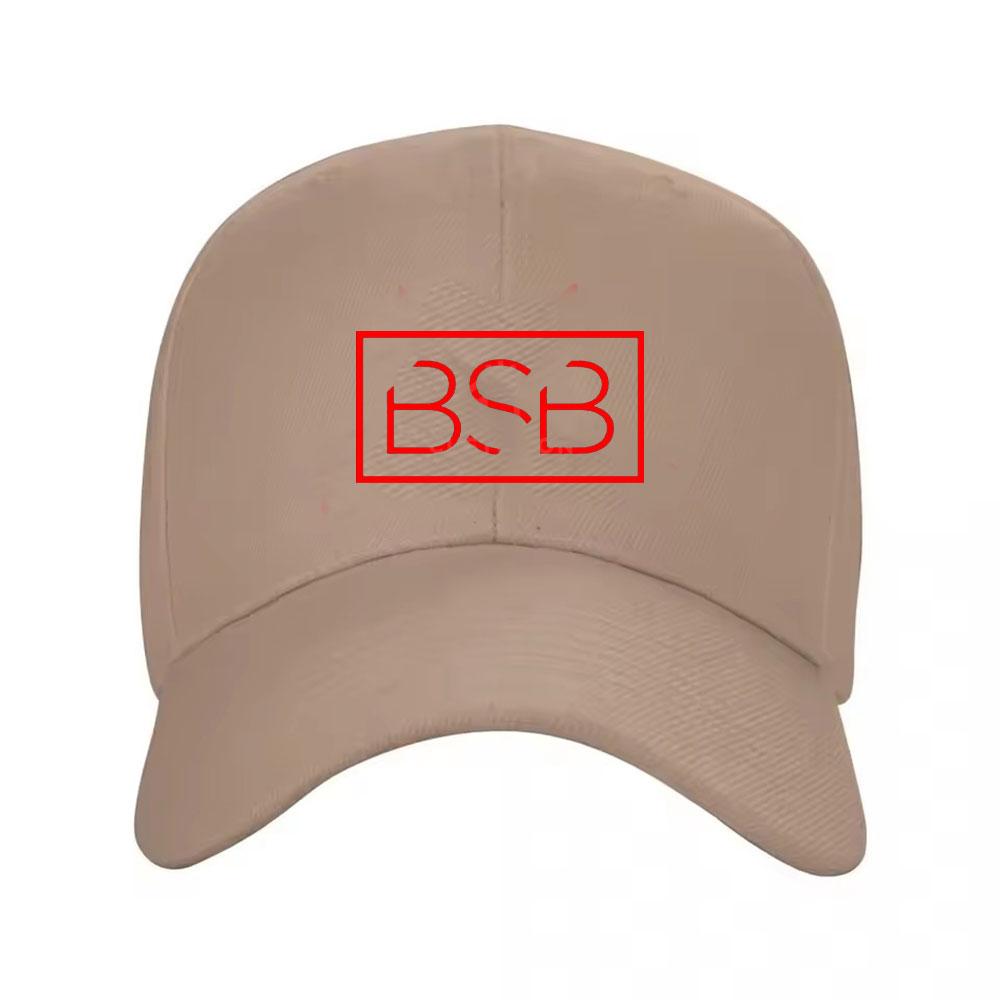 Бэкстрит Бойз BSB Логотип Взрослая Бейсболка Винтаж 1999-2025 Групповая Snapback Унисекс Уличная Летняя Мягкая Кепка Шляпа
