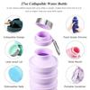 New Portable Collapsible Water Bottle Silicone Bottle Foldable Reusable Hiking Cup For Outdoor Mountaineering Tours Travel Tools