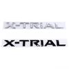 New Pretty ABS X-TRAIL Car Letter Rear Tail Trunk Decals Emblem Badge Sticker Auto Styling Accessories for XTRAIL