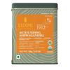 LUXMI Estates Astounding Ashwagandha Root Herbal Tea – 100g Loose Leaf Pack | USDA Organic | With Turmeric, Ginger, Lemongrass  | 50 Cups